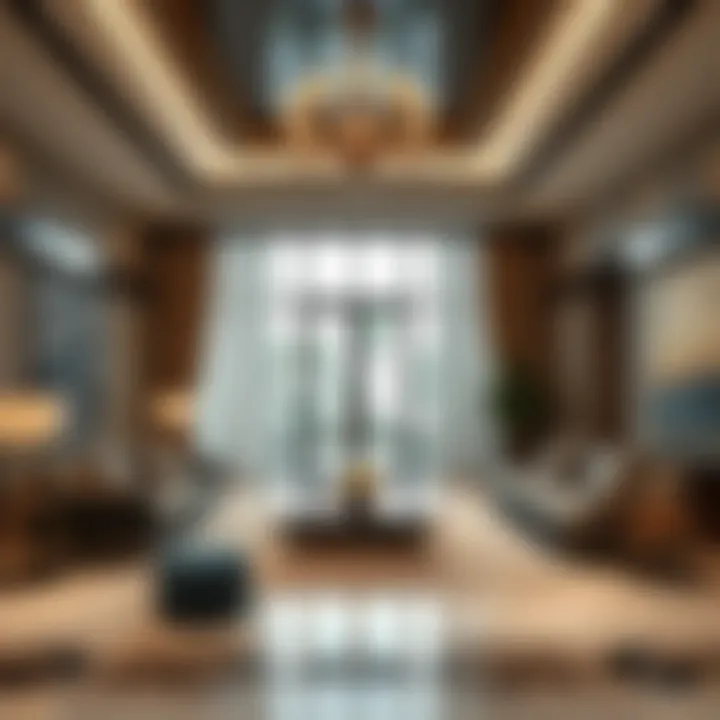 Luxurious interior of Bvlgari Villa featuring elegant design elements