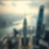 Architectural Elegance of Capital Bay Tower Aerial view showcasing the architectural elegance of Capital Bay Tower