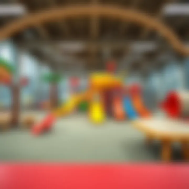 Indoor Playground for Kids A modern indoor playground designed for children
