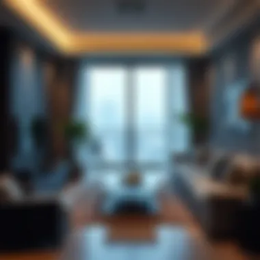 Shared Living in Business Bay Conceptual representation of shared living spaces in Business Bay