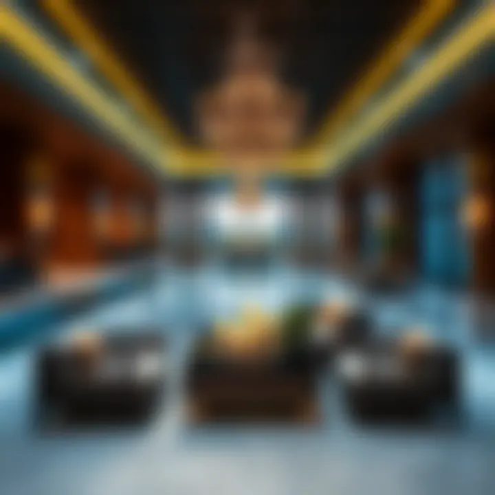Luxurious amenities available at Damac Towers Paramount