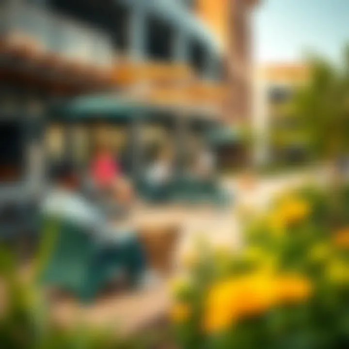 Community and Lifestyle in District One Vibrant lifestyle scene highlighting recreational activities and community spaces within District One