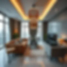 Modern living space in Al Qusais