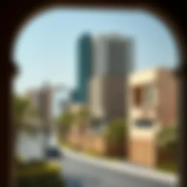 Outdoor View of Al Qusais Neighborhood Outdoor view of Al Qusais neighborhood
