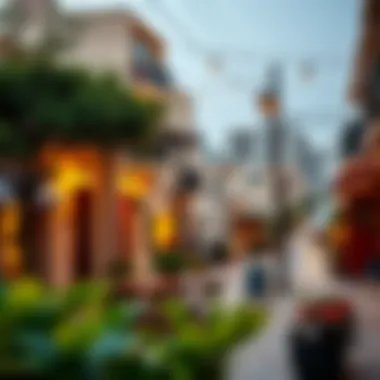 Vibrant Karama Community Scene Outdoor view of Karama neighborhood