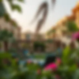 Stunning view of Hadiqat Al Nof 3 showcasing lush greenery