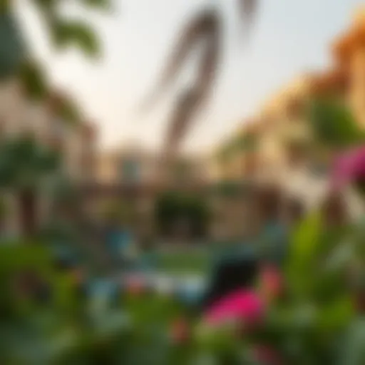 Lush Greenery of Hadiqat Al Nof 3 Stunning view of Hadiqat Al Nof 3 showcasing lush greenery