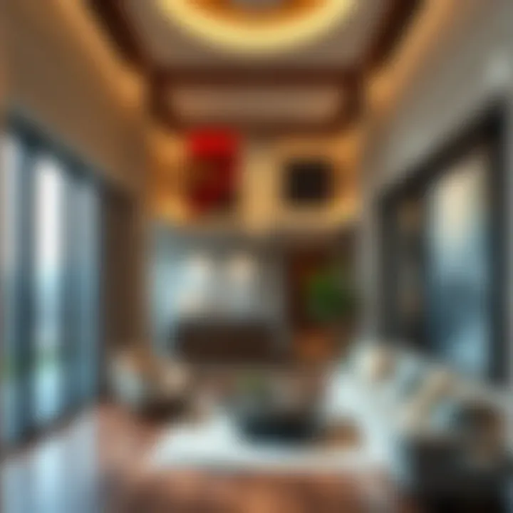 Cultural exchange in a vibrant Dubai neighborhood