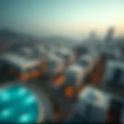 Stunning aerial view of جنان مويلح showcasing modern architecture