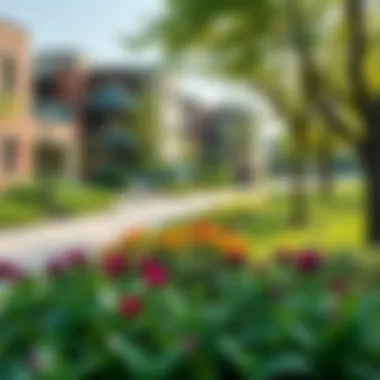 Community Park and Green Spaces in JVC District 14 Vibrant community park in JVC District 14 filled with greenery