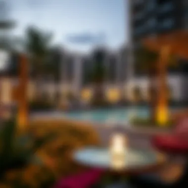 Community amenities near La Rosa