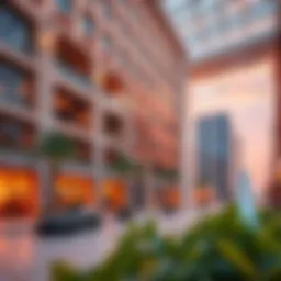 Stunning architectural design of L'eto City Walk