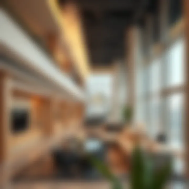 Versatile Interior Spaces of Light Commercial Towers Interior spaces of a light commercial tower showcasing versatility