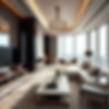 Interior Design of a Luxury Penthouse Lavishly designed interior of a Dubai penthouse