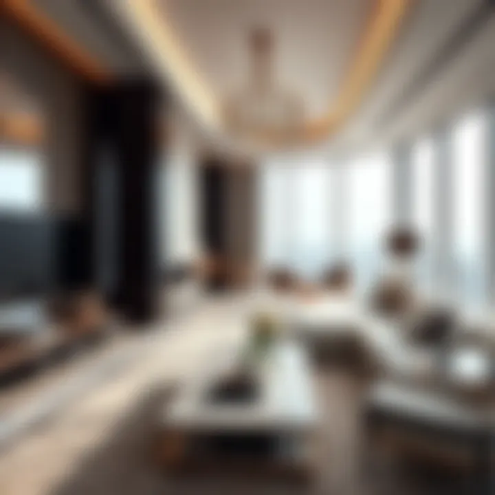 Interior Design of a Luxury Penthouse Lavishly designed interior of a Dubai penthouse