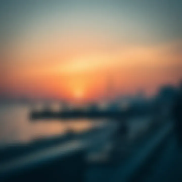 Sunset at Marina Beach Sunset over Marina Beach with people enjoying the view