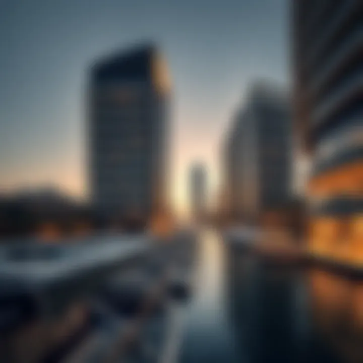 Architectural Elegance of Marina Quays West Sleek architectural design of Marina Quays West