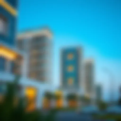 Stunning architectural view of Nakheel District One