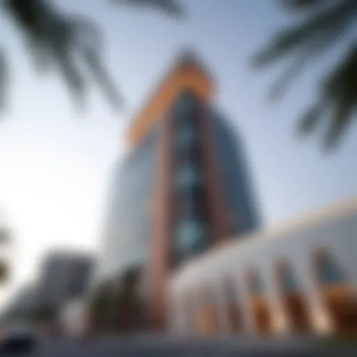 Stunning facade of the New Al Nahda Building