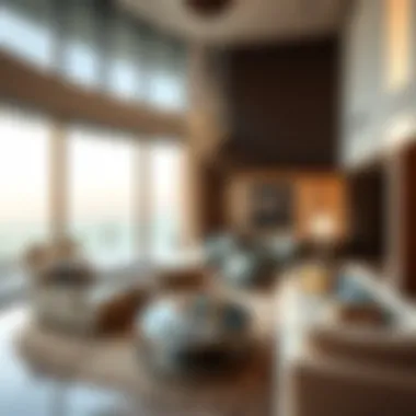 Elegant Living Space in Oceana Residence Elegant living space inside Oceana Residence highlighting modern design