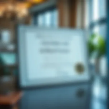 Certificate of completion for real estate courses