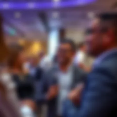 Networking event for real estate professionals