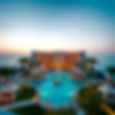 A breathtaking view of Rixos by Nakheel showcasing its stunning architectural design