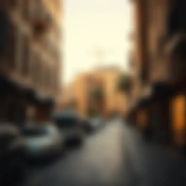 Serene street view highlighting the ambiance of Karama