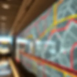 RTA Metro Map overview showcasing major routes