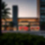 Modern Architecture of Spinneys Mira Exterior view of Spinneys Mira showcasing its modern architecture