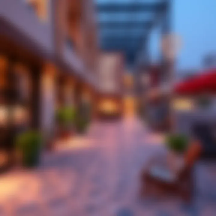 A vibrant community area in Jebel Ali reflecting lifestyle conveniences