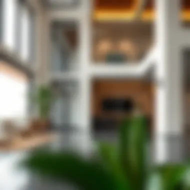 Modern Architectural Details Architectural details of a bay villa showcasing modern luxury