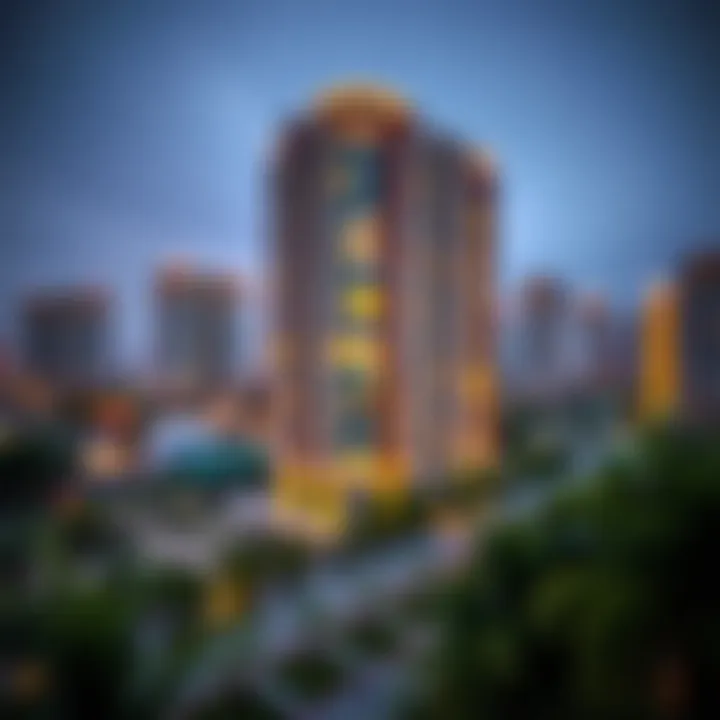 Investment Opportunities Near قرية الشعب الشارقة Modern developments around قرية الشعب الشارقة indicating investment potential