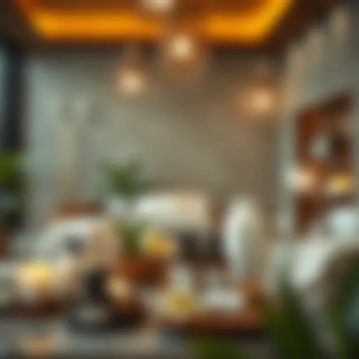 Natural Spa Amenities and Products Beautifully arranged spa amenities and natural products