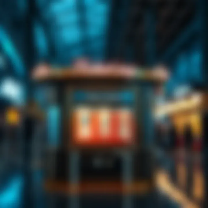 Ticketing Options at Ain Dubai Ticket booth at Ain Dubai highlighting ticketing options