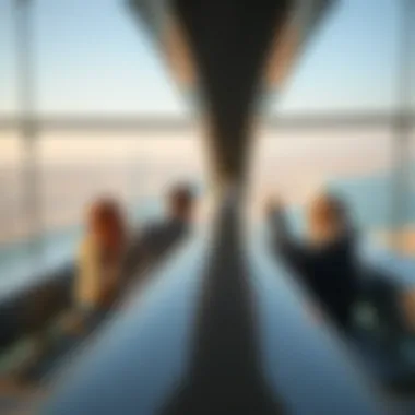 Visitors Taking in the Views Visitors enjoying the breathtaking views from Ain Dubai