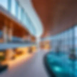 A stunning view of Aldar Properties' innovative architectural designs