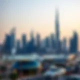 Stunning skyline of Dubai showcasing modern architecture
