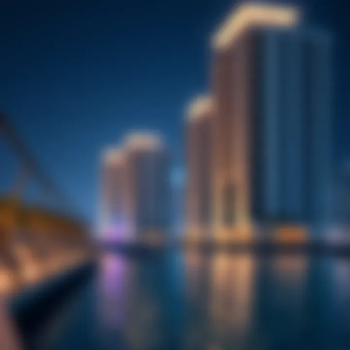 Architectural Design of Yas Waters Edge Stunning architectural design of waterfront residences at Yas Waters Edge