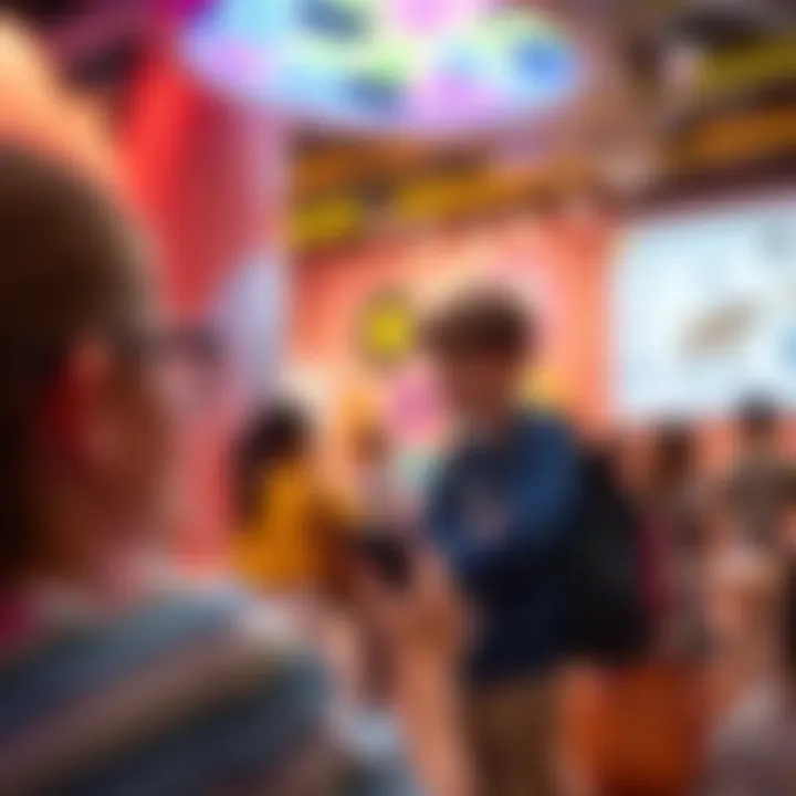 Exploring Knowledge at Dubai's Children's Museum Interactive learning experience at a children's museum in Dubai