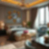 Luxurious family room accommodation in Dubai
