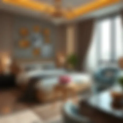 Luxurious family room accommodation in Dubai