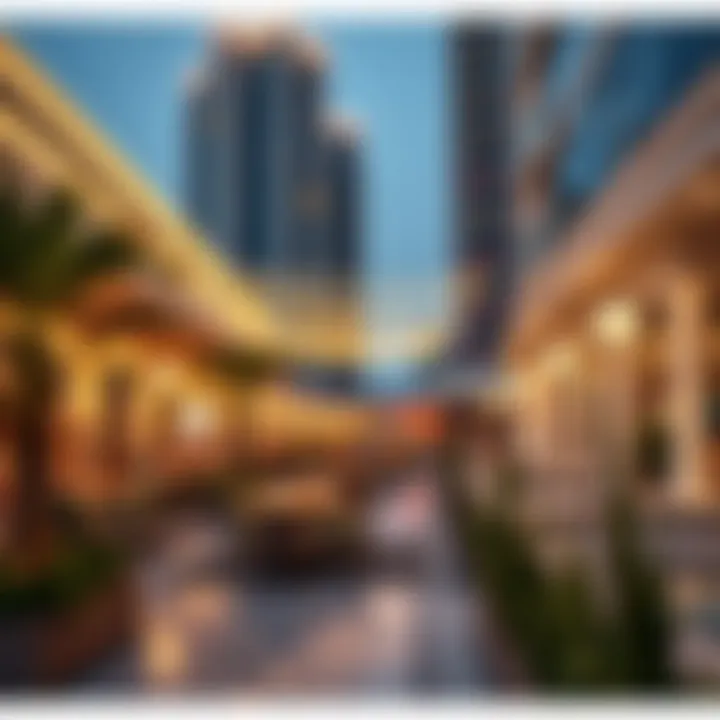 Vibrant lifestyle offerings surrounding Flamingo Z2 Tower