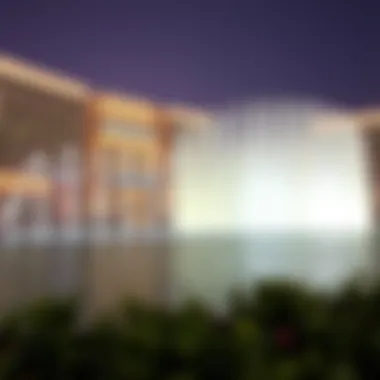 A Mesmerizing Evening at Dubai Mall Fountain The Dubai Mall fountain display at dusk