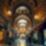 Golden Souk's ornate architecture showcasing traditional Islamic design