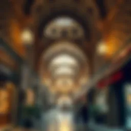 Golden Souk's ornate architecture showcasing traditional Islamic design