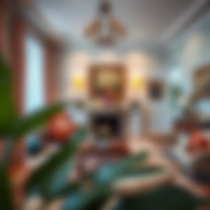 Heritage Decor in Modern Interiors A beautifully adorned room featuring heritage decor elements