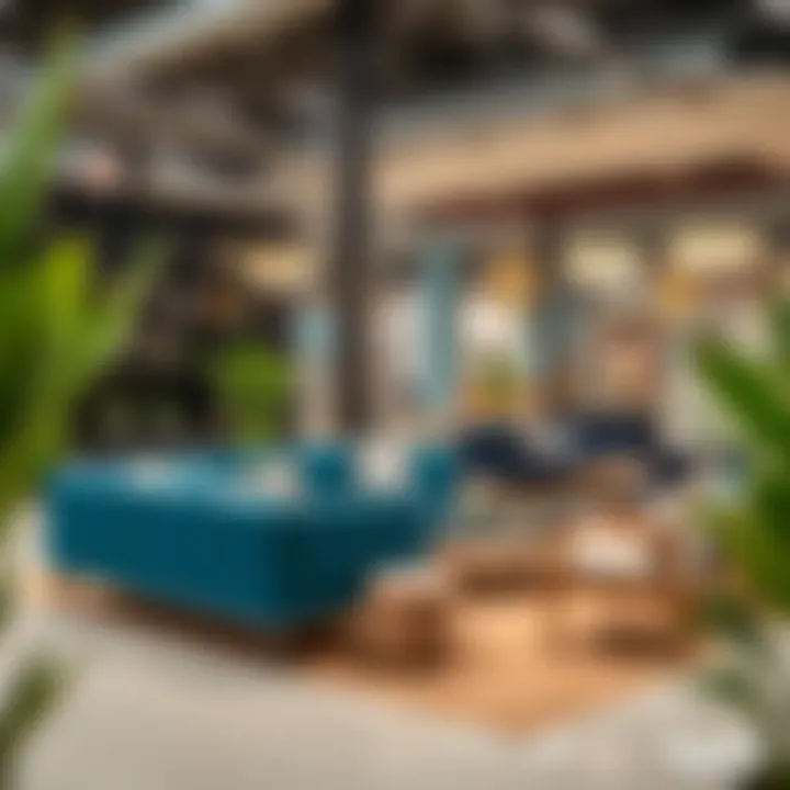 Modern Designs in Karama Contemporary furniture arrangement highlighting modern aesthetics