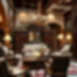 Elegant traditional furniture showcasing intricate designs