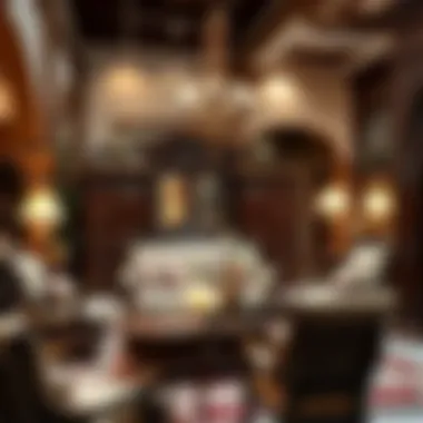 Traditional Elegance at Karama Elegant traditional furniture showcasing intricate designs